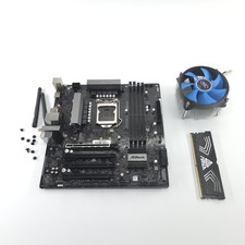 AsRock B560M-C LGA 1200 microATX Intel Motherboard w/ 8GB Ram, Fan, Bent Pins picture