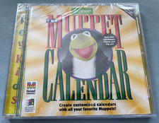 Jim Henson's Muppet Calendar 1995 PC/Mac Computer SoftKey Software NEW & SEALED picture
