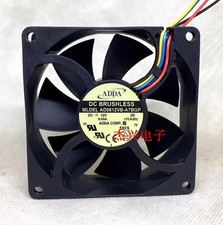 ADDA AD0812XB-A7BGP 8025 DC12V 0.55A 8CM 4-wire PWM speed control cooling fan picture