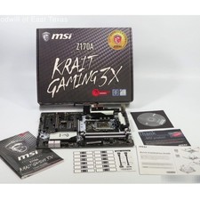MSI Z170A KRAIT GAMING 3X Motherboard LGA 1151 Intel Z170 DDR4 ATX With Box picture