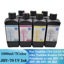 1000ML compatible uv ink for Sakata/Toshiba CE4 G5 Seiko Konica 1024 Printhead picture