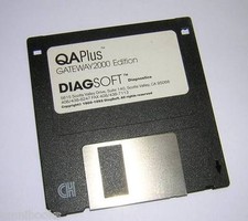 DiagSoft QAPlus Gateway2000 Utility Software Floppy Diskette DOS Vintage 1993 picture