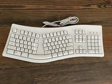 Micro Innovations AT Keyboard KB-7903 Ergonomic 5 Pin DIN w/ PS/2 Adapter picture