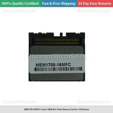 MEM1700-16MFC= Cisco 16MB Mini Flash Memory Card for 1700 Series picture
