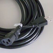 25ft Extra Long 16 gauge AC Power Cord Heavy Duty IEC320 Cable/Wire PC Desktop picture