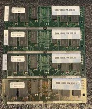 Samsung 256MB (4X64MB)16MX36 72PIN FPM PARITY SIMM 60NS 5V USED **TESTED** picture