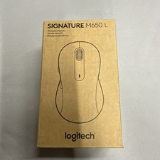 Logitech Signature M650 L Wireless Mouse Graphite Bluetooth Logi Bolt picture
