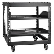 9U 4 Post Open Frame Server Rack Network Enclosure 23''-40'' Adjustable picture