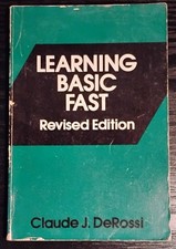 Vintage 1979 Learning BASIC Computer Programming Fast Book picture