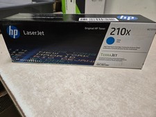 HP 210X Cyan High Yield LaserJet TerraJet Toner Cartridge W2101X Genuine Sealed picture