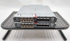 LOT OF 2 HP Brocade RMN HSTNS-BC23-N 8Gb SAN Switch w/ 8x SFPs picture
