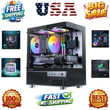 Aqua 3, Micro ATX Case, MATX PC Case with 3 X 120mm 3-Pin ARGB Fan Pre-Instal... picture
