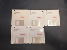Apple Color StyleWriter Pro Software Disk Set 1-4 + Install Ver 1.5 Vintage Mac picture