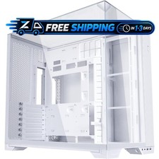 Lian Li O11 Vision Compact ATX PC Case White Back-Connect with Tempered Glass picture