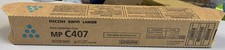 Genuine Ricoh MP C407 842208 Cyan Toner Print Cartridge OEM Original - Sealed picture