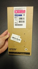 Open Box Genuine Epson T12P3 Extra High Yield Magenta WorkForce Pro EM/EP-C800 picture
