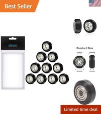 High Quality 3D Printer Wheels - Perfect for Ender 3, CR-10 & More (10 Pack) picture