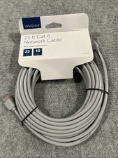 Insignia 25 Ft Cat-6 Ethernet Network Cable Snagless RJ45 NS-PNW5625 New picture