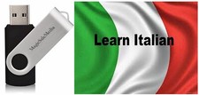 Learn Italian Fast- The Most Complete & Comprehensive Language Course on USB picture