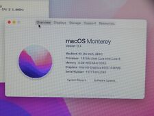 Apple MacBook Air A1466 2017 1.8GHz i5-5350U 8GB 256GB SSD MacOS 12 Monterey picture