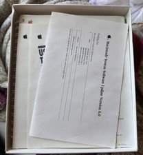 Vintage Apple Macintosh System Software Update Version 6.0 Boxed SEALED INSIDE picture