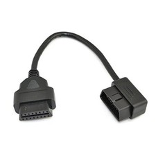 30cm/12 OBD II OBD2 16 Pin Male to Female Extension Cable Car picture