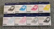 2016/2018 GENUINE 8 SET NIB T034 EPSON INK STYLUS 2200 T0341-T0344-T0345-T0346 picture