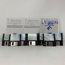 Rise Of The Dragon 256 Color Game Macintosh Ver#1.0 7 Floppys & Manual (F14) picture