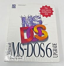 Microsoft MS-DOS 6.0 Upgrade Operating System 3.5