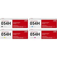 4 Pack 054H 054 Toner Cartridge Replacement for Canon 054H CRG-054 Compatible picture