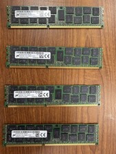 4X Micron 16GB 2RX4 PC3L 12800R Ram Memory Modules MT36KSF2G72PZ-1 G6E1HG picture