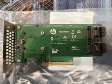 HP Dual M.2 SATA PCIe Storage Controller SSD P/N:759505-001 777259-002 picture