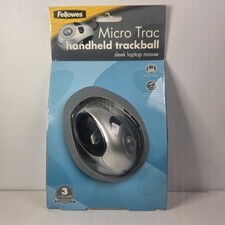Fellowes Micro Trac Handheld Trackball Laptop Mouse 99928 New In Box picture