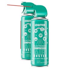 i-Duster Compressed Gas Duster CPU keybaord cleaner 2 pks picture