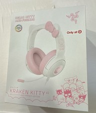 (N) Razer Kraken Kitty V2 Hello Kitty and Friends Edition Gaming Headset picture