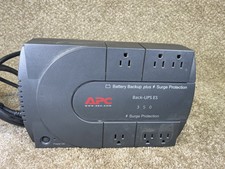 APC Back-Ups ES 350 Battery Backup Power Supply  With Battery  Tested picture