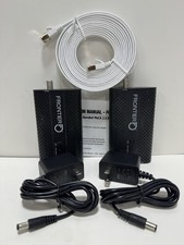 2 PACK - Frontier FCA252 MoCA 2.5 Ethernet Network Adapter + Power + CAT7 Cable picture