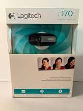 New Sealed Logitech C170 Web Cam Black Built in Mic 5MP Photos VGA Video picture