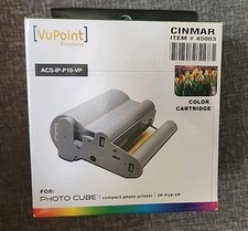 VuPoint Solutions ACS-IP-P10-VP Color Cartridge for Photo Cube - NEW picture
