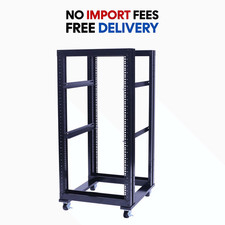22U 4 Post Open Frame 19inch Data Network It Server/Audio Rack 31