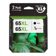 65XL 65 Ink Cartridge For HP ENVY 5010 5055 5052 Deskjet 2600 2652 3755 Printer picture