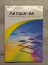 ECS ELITEGROUP 741GX-M User's Guide AMD Athlon XP Motherboard Manual Book picture