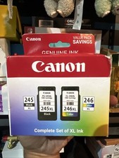 Canon PG-245 XL / CL-246 XL Genuine Ink Value Pack (2 Cartridges) New Sealed picture