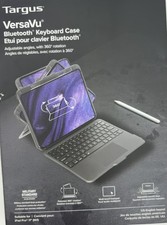 Targus VersaVu Bluetooth Keyboard Case iPad Pro 11” M4 THZ988 Rotating Trackpad picture