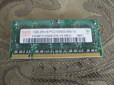Hynix 1GB DDR2 PC2 5300 SODIMM Laptop RAM Memory 2 Yr Warranty picture