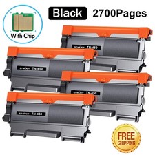 4PK TN450 Toner Cartridge For Brother HL-2270DW HL-2275DW HL-2280DW MFC-7240 picture