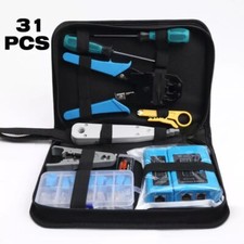 Kit de Herramientas de Reparación de Redes Informáticas Probador de Cables LAN picture