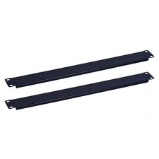 2 Pack 1U Blank Rack Mount Panel Spacer Plate For 19 In Server Network Cabinet picture