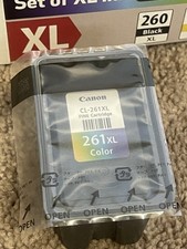 Canon CL-261XL Ink Cartridge Only Color XL Genuine OEM  1 Cartridge COLOR ONLY picture