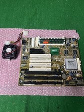 ASUS SP97‑V Socket 7 Motherboard + AMD‑K6 CPU + RAM – Vintage Retro PC – @MB2 picture